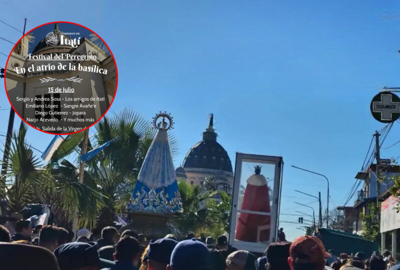 Con chamamé y devoción, el Festival del Peregrino abre los festejos centrales en Itatí