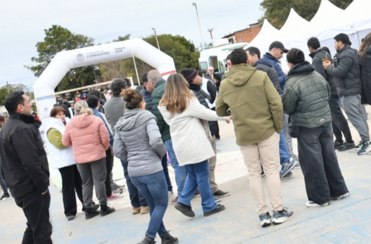 Masivo operativo del programa «Corrientes Cerca» en Capital