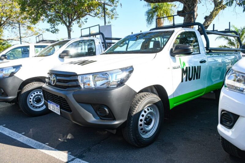 La Municipalidad de Corrientes incorporó 47 vehículos para modernizar su flota