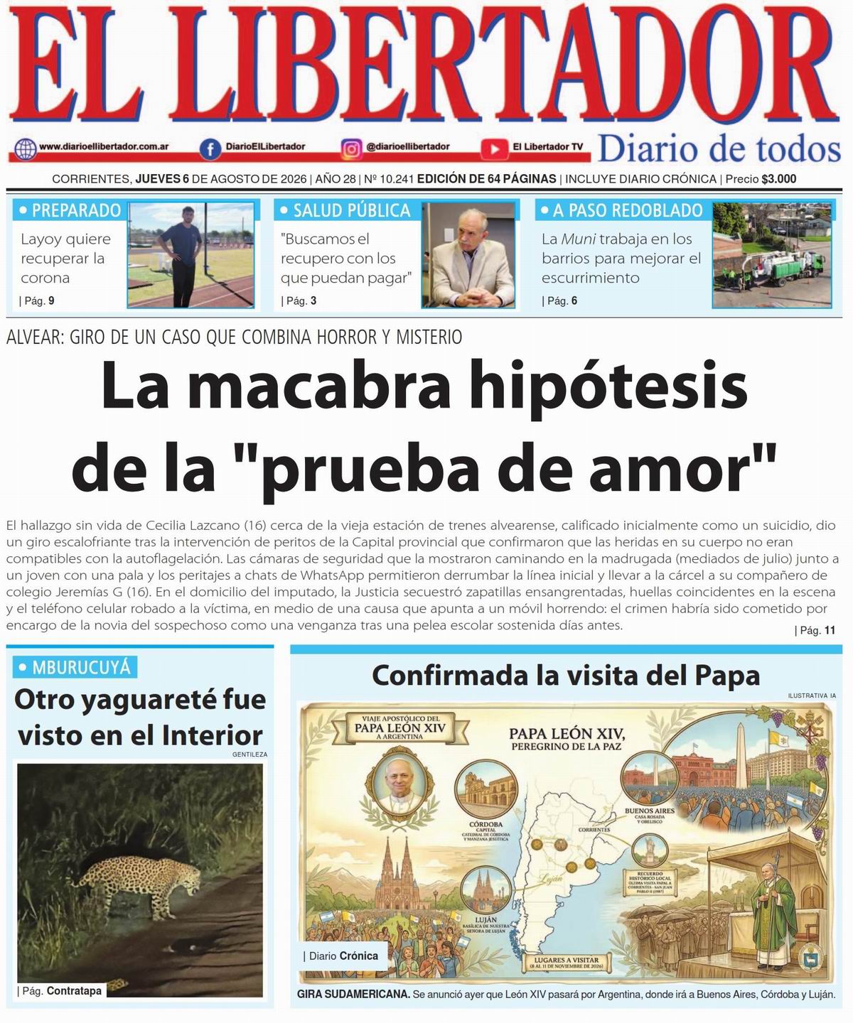 Diario Digital 6 de agosto de 2026