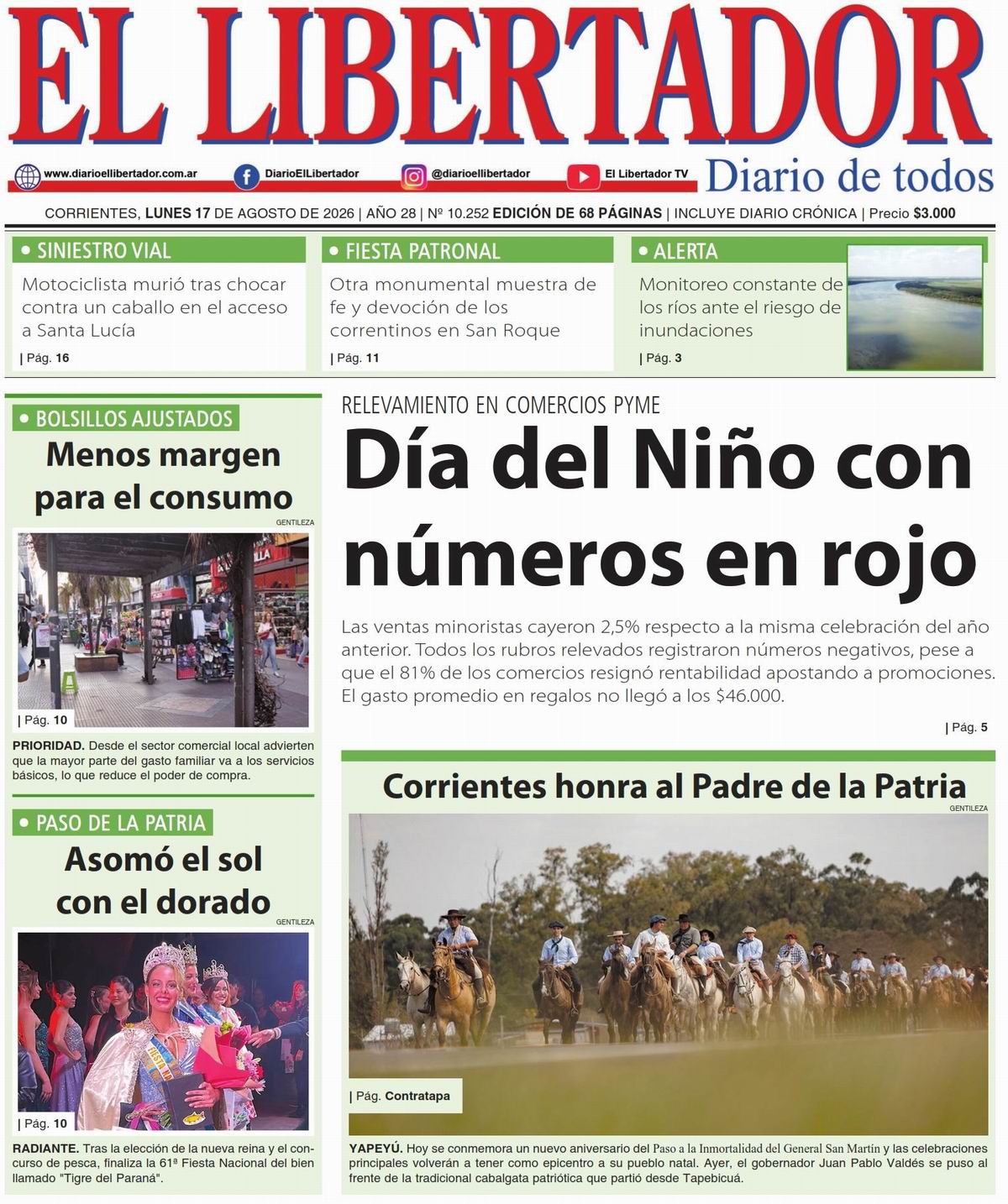 Diario Digital 17 de agosto de 2026