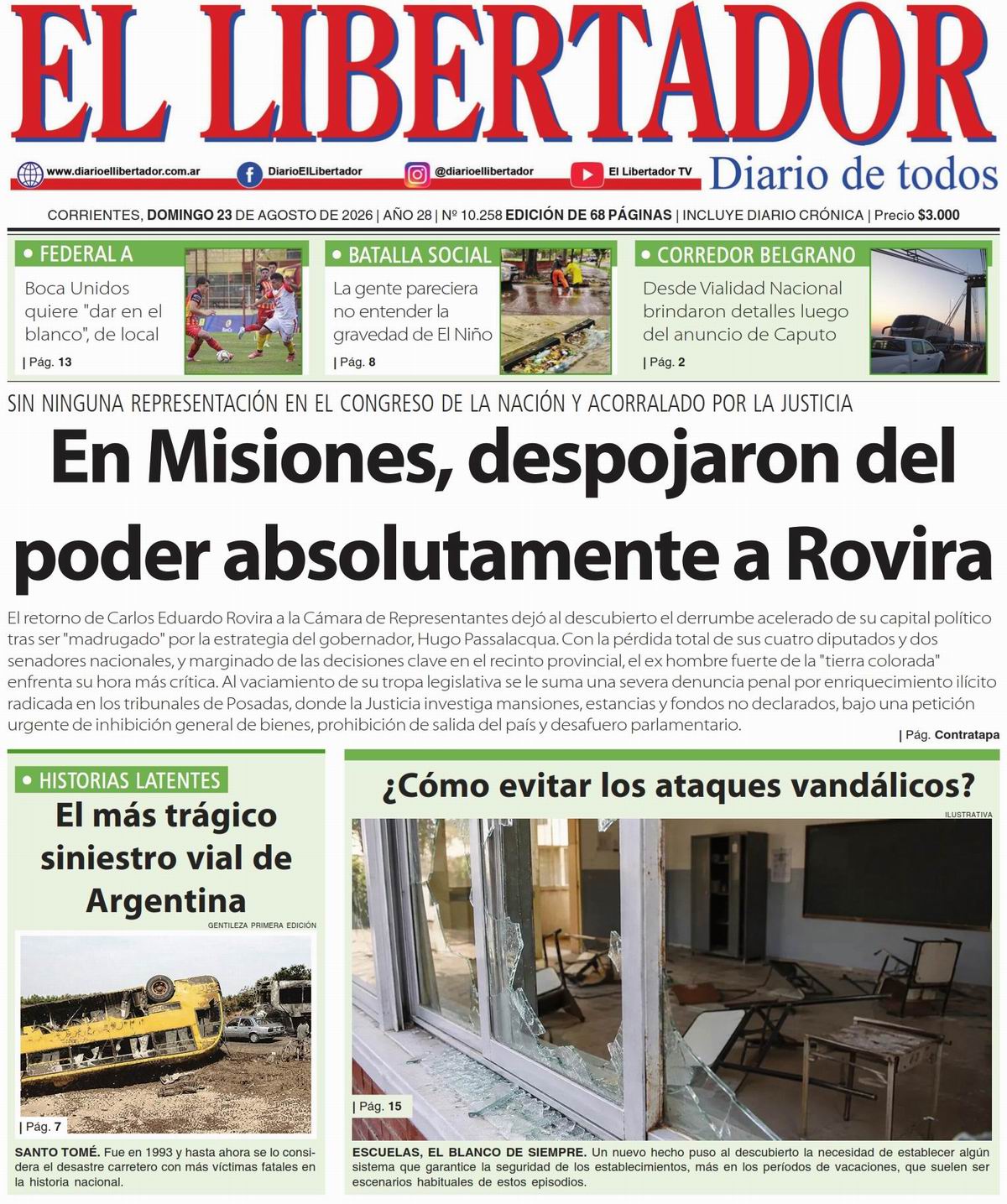 Diario Digital 23 de agosto de 2026