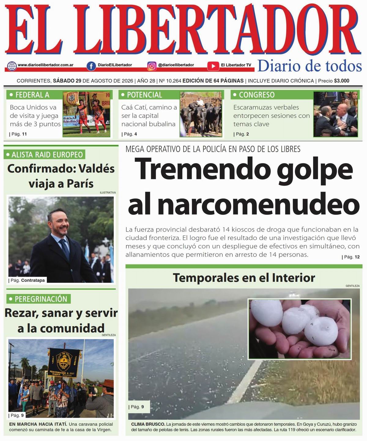 Diario Digital 29 de agosto de 2026