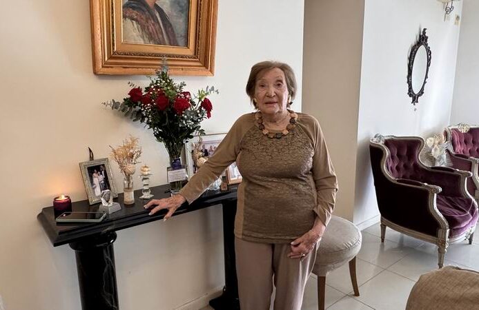 Lali llegó a los 100 años y expresó: «Estoy feliz, eso es lo más importante»