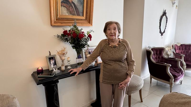 Lali llegó a los 100 años y expresó: «Estoy feliz, eso es lo más importante»