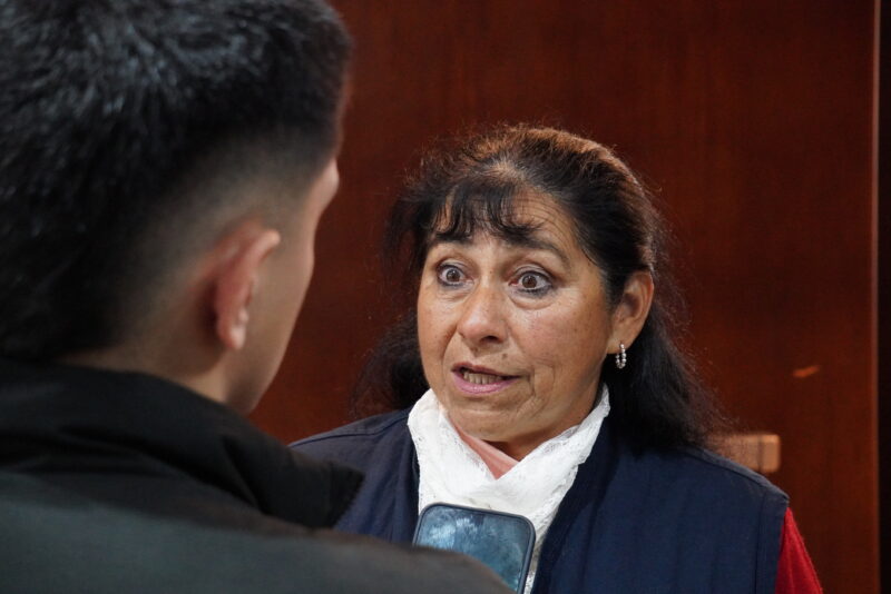 Luciana, una facilitadora judicial que lleva 12 años al servicio de su comunidad