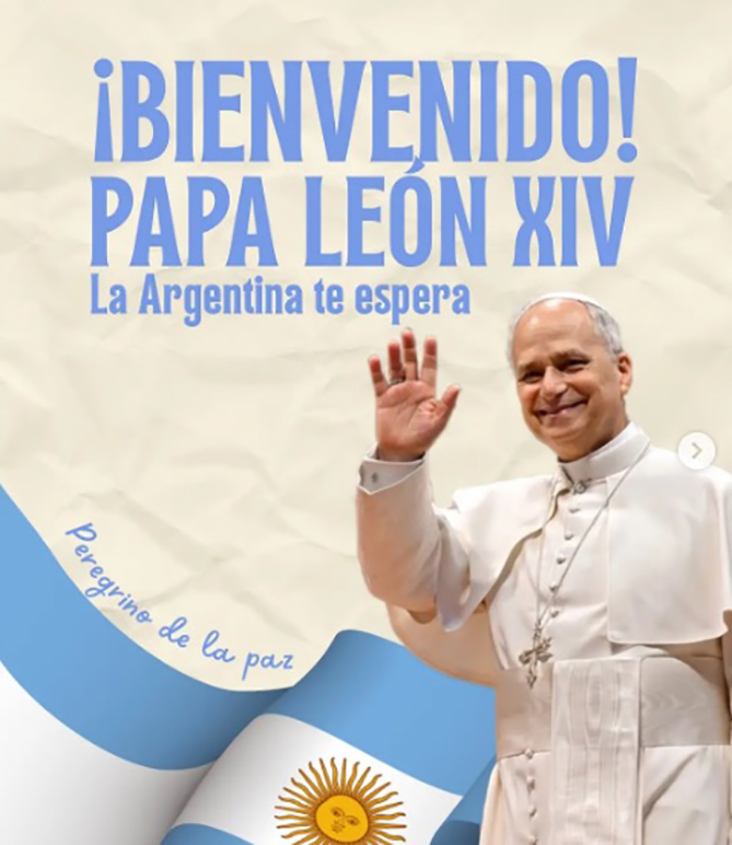 Los católicos realizarán una colecta nacional para solventar gastos de la visita del Papa León XIV