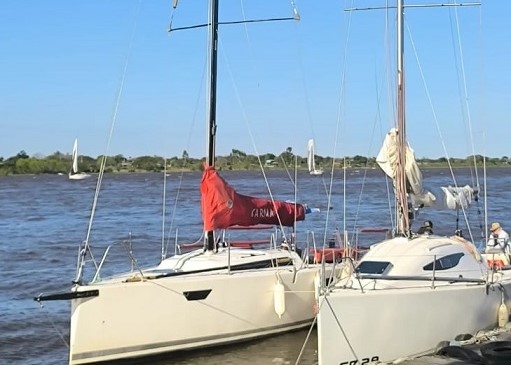 Los veleros empiezan a arribar a Asunción para la gran regata travesía