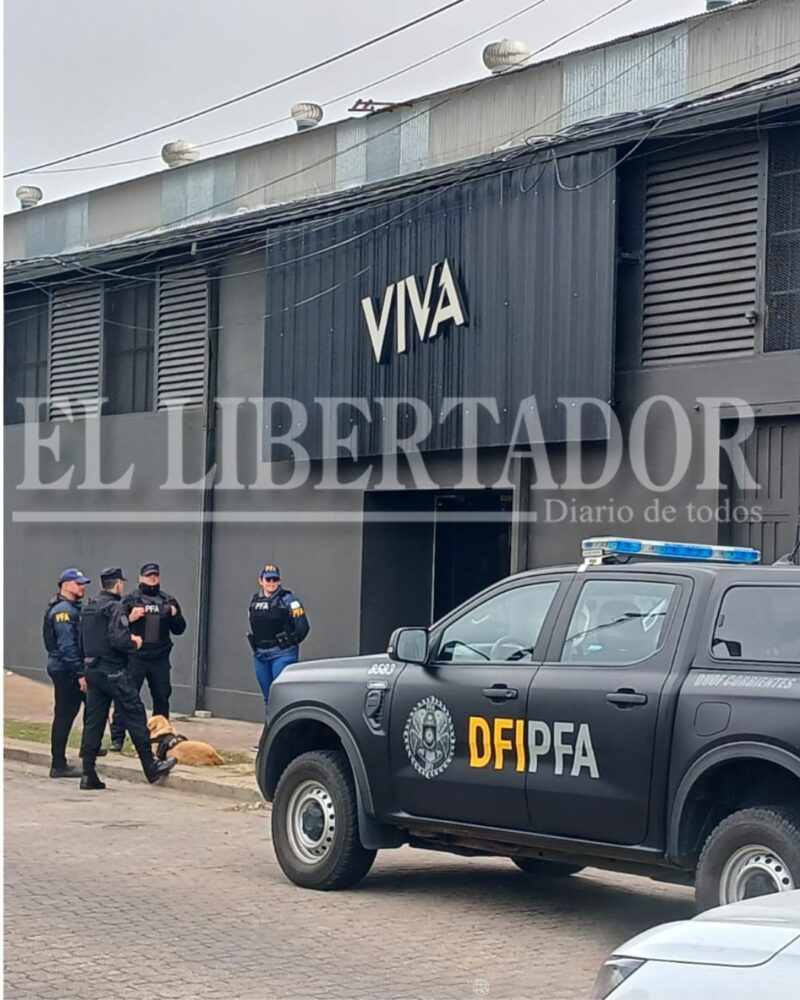 Último momento: allanan el gimnasio Viva
