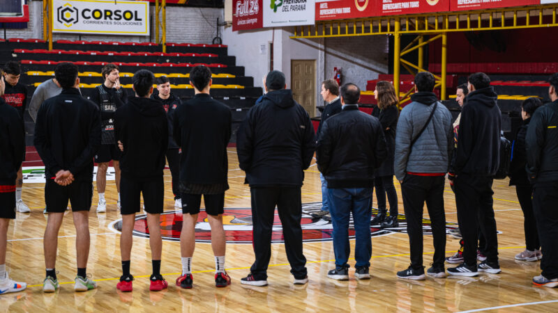 San Martín retornó con sus actividades en las canchas principal y auxiliar