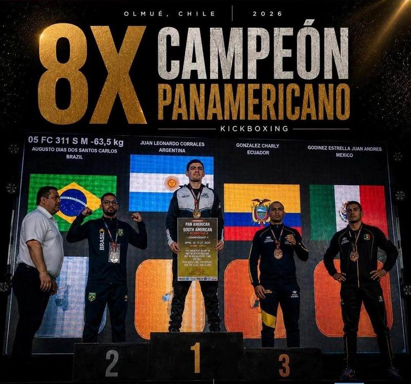 Leo Corrales se coronó campeón panamericano