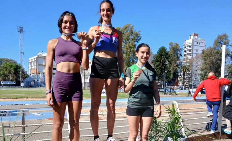 María Paz Romero se subió al podio en el Nacional de Mayores