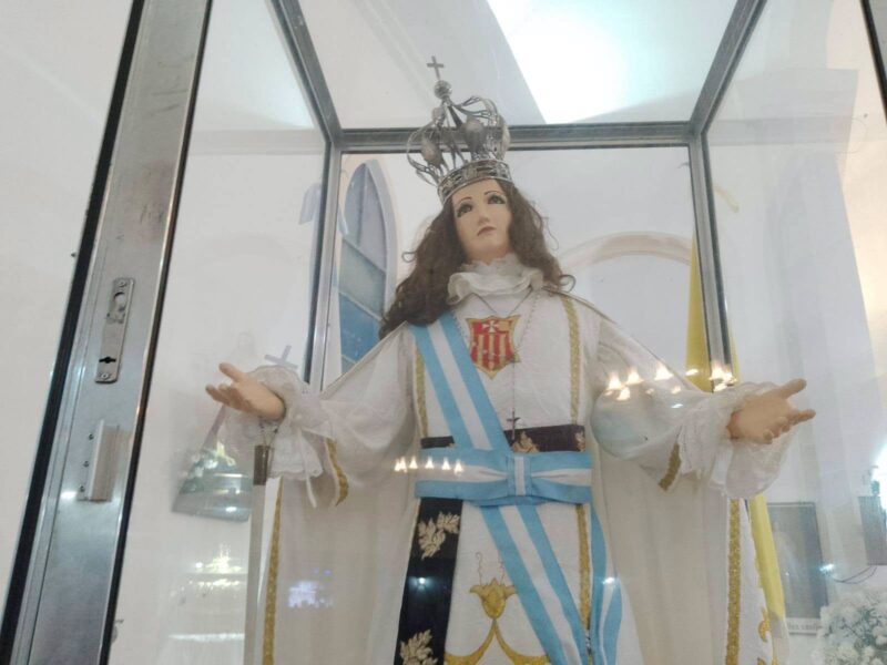 Ciudad correntina junta firmas para recibir la imagen de Nuestra Señora de la Merced