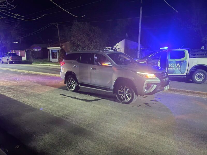 Un niño de 3 años fue atropellado por una camioneta tras cruzar de manera imprevista