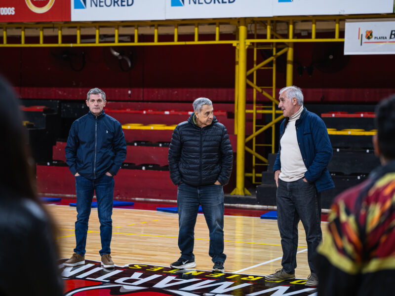 San Martín inauguró su nuevo piso deportivo