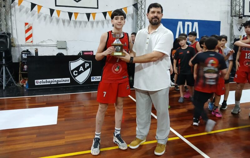 San Martín campeón en Infantiles Masculino
