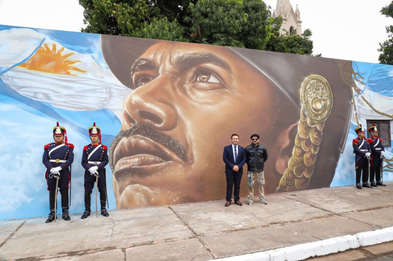 Saladas: homenaje a Cabral y a quienes vistieron el uniforme creado por San Martín