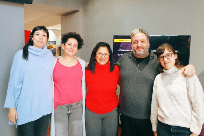 Correntina lideró taller de comunicación en el Foro de Artes Escénicas