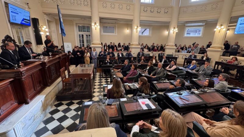 Pedro y Tassano presentaron la página del Digesto Jurídico de Corrientes