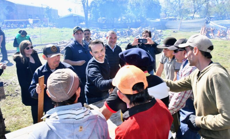 En la Fiesta del Cordero Lomeño, Valdés destacó el potencial productivo local