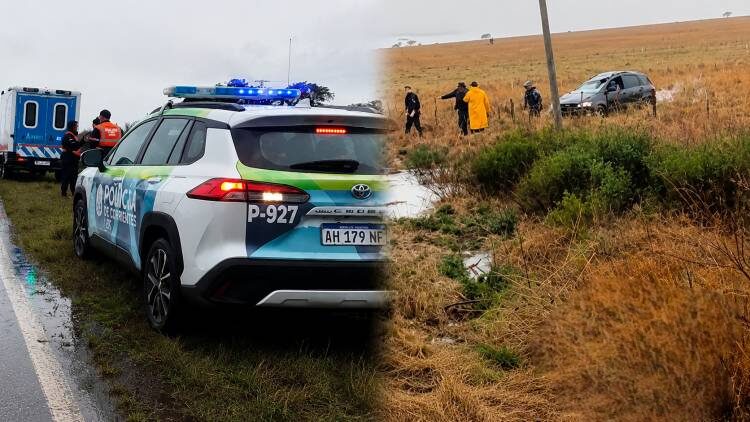 Despistaron sobre la Ruta 123 y quedaron detenidos