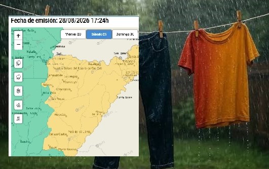Hagan entrar la ropa: hay alerta por tormentas para Corrientes esta madrugada