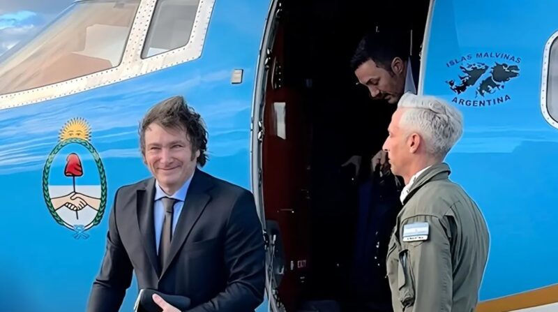 Milei se planta en cadena nacional por Malvinas