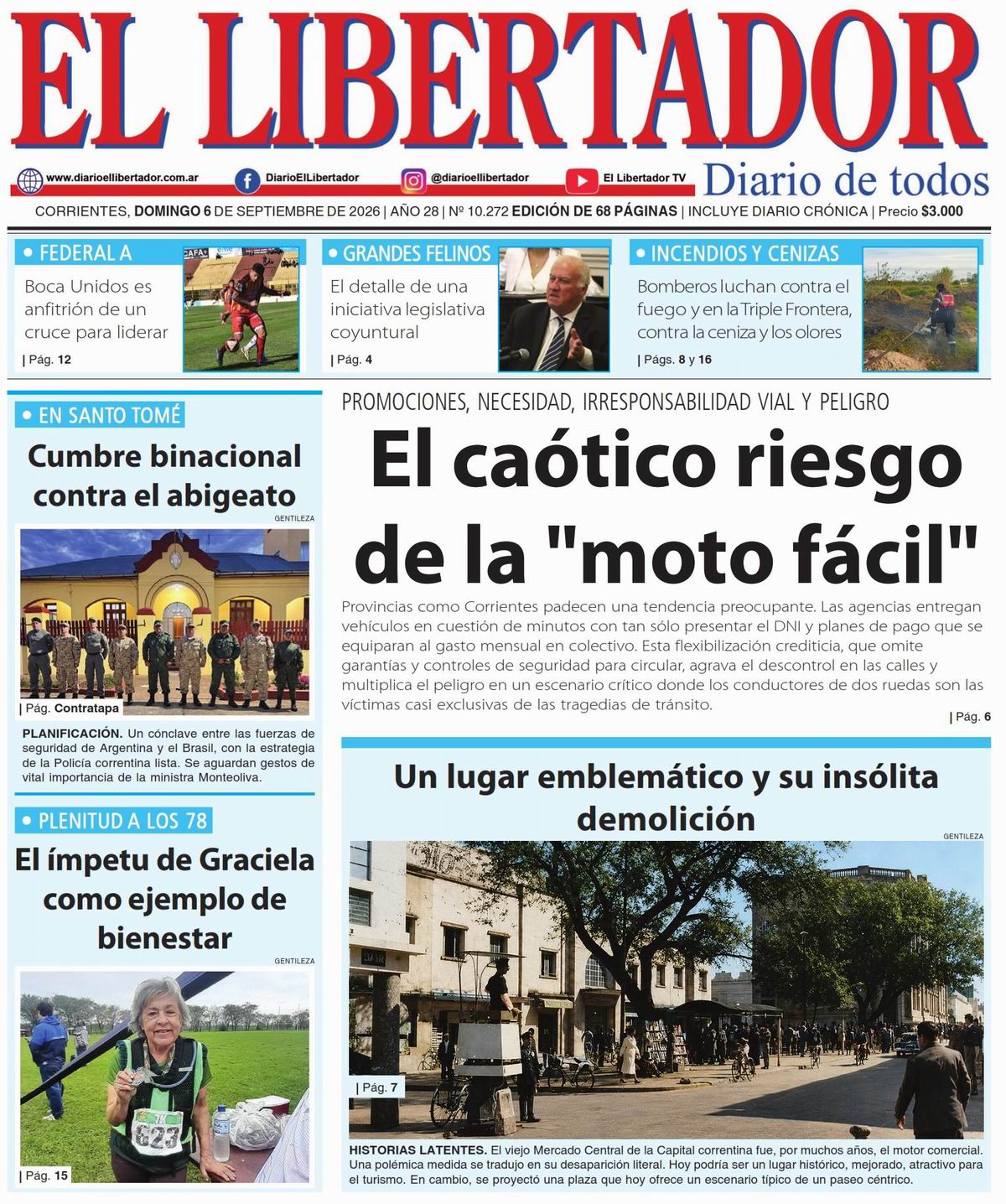 Diario Digital 6 de septiembre de 2026