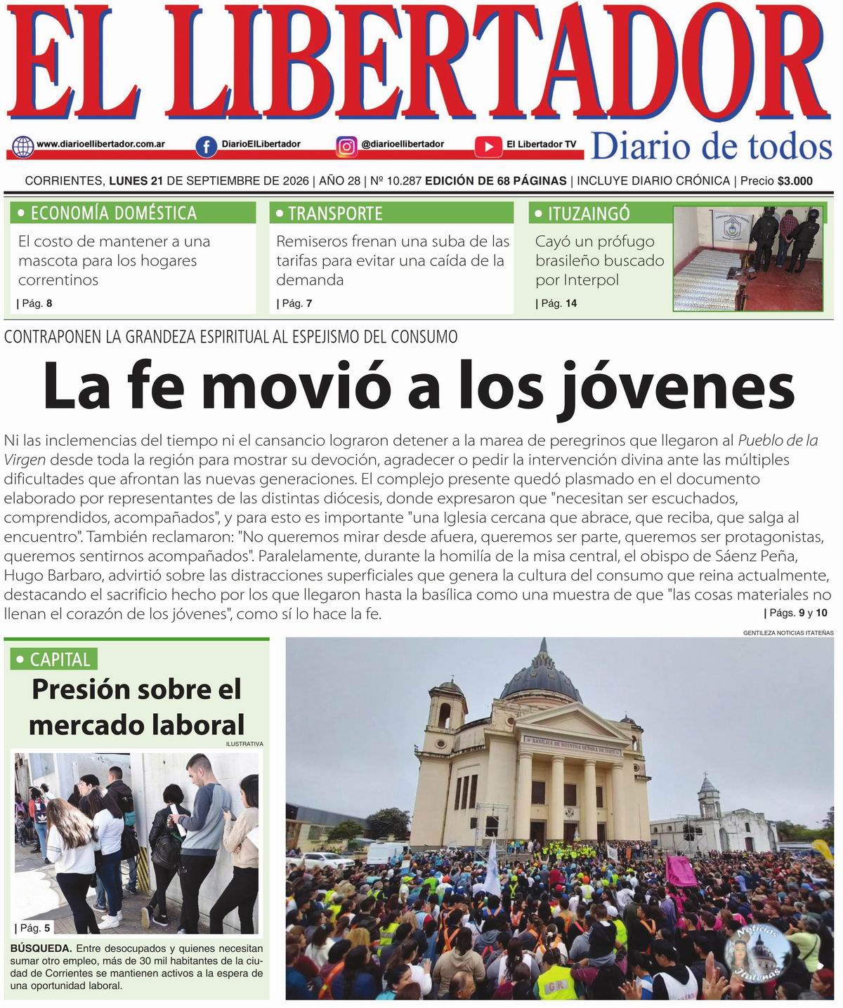 Diario Digital 21 de septiembre de 2026