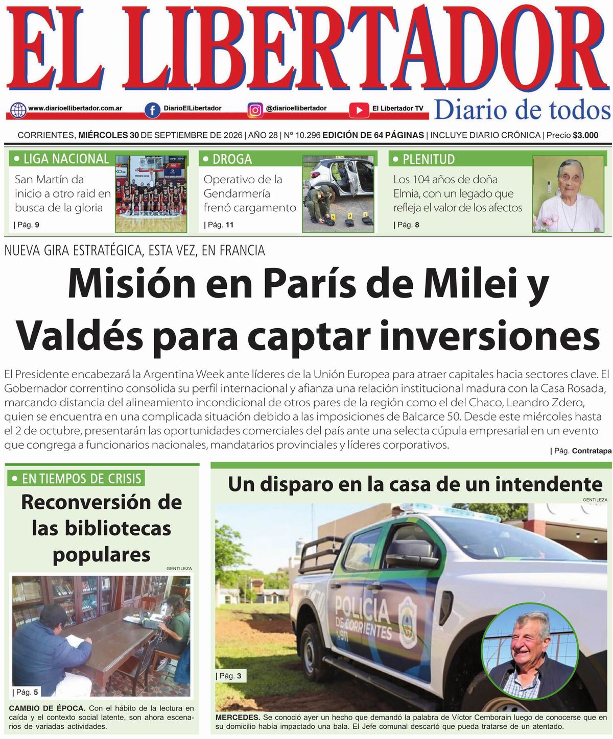 Diario Digital 30 de septiembre de 2026