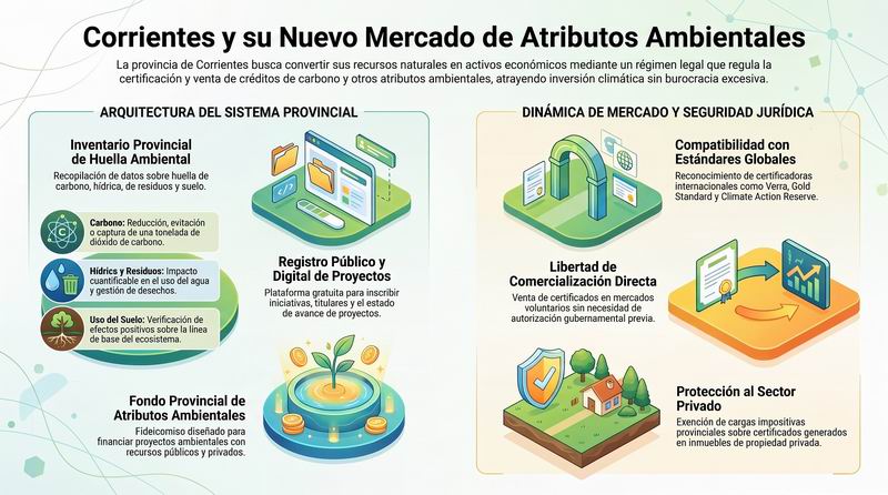 Mercados ambientales: el proyecto gestado por Valdés, cerca de ser ley