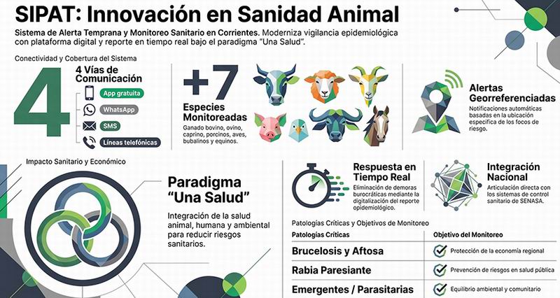Sanidad de la ganadería: senadores buscan modernizar el monitoreo