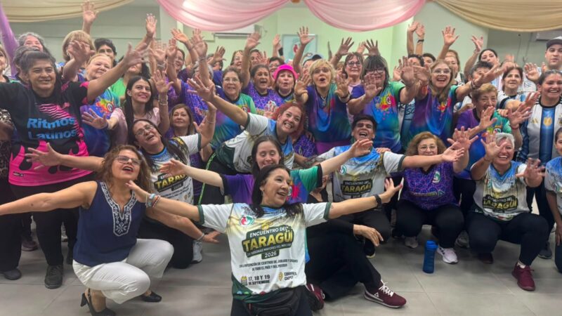 Con más de mil personas mayores, Corrientes es sede del 6º Encuentro del Taragüí