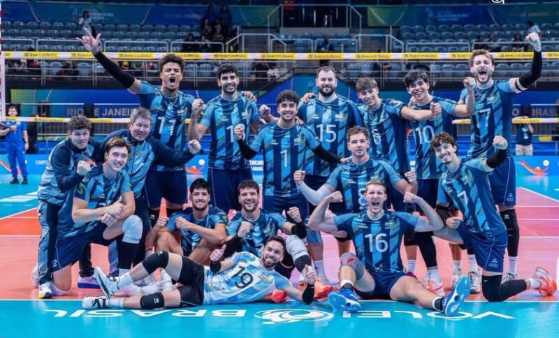 Argentina, con Germán Gómez, clasificó al Mundial y define el Sudamericano con Brasil