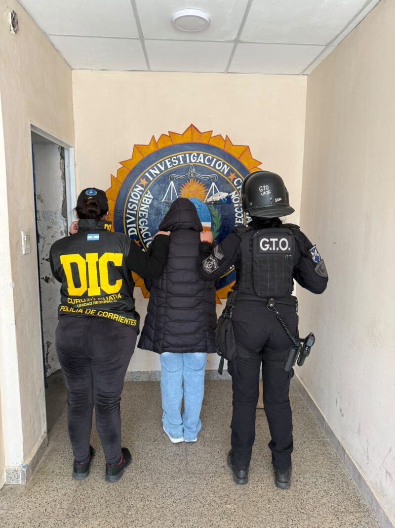 Curuzú Cuatiá: detuvieron a una mujer reincidente en el negocio de la droga