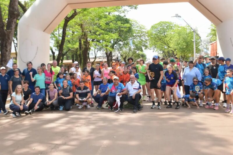 Puro entusiasmo en la Maratón del Centenario en Virasoro
