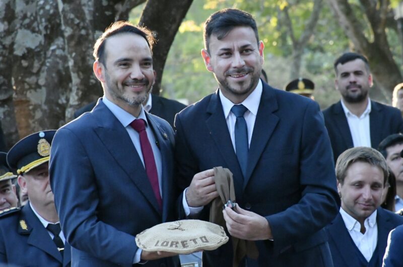 Valdés encabezó el acto por el 209° aniversario de Loreto