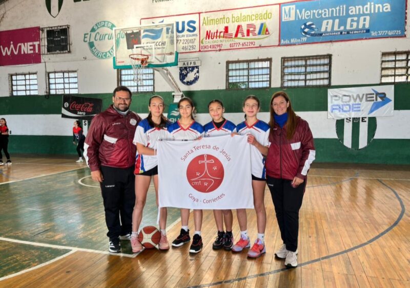 Las chicas del Instituto Santa Teresa de Jesús son subcampeonas provinciales de básquet 3×3