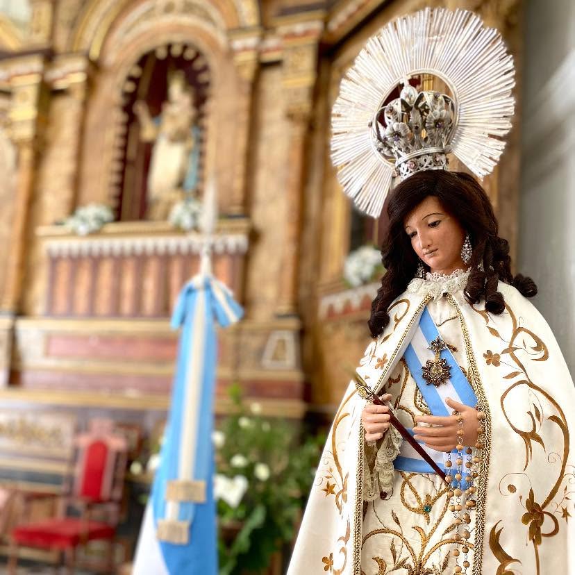 Mercedes: procesión, misa criolla y despliegue policial por las fiestas patronales