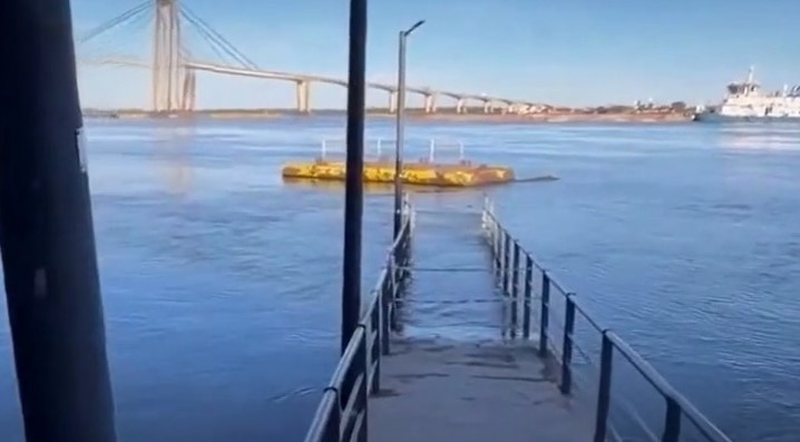 Crecida en Corrientes: desde la costanera ya se nota el avance del agua