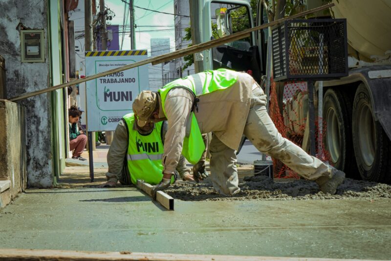 Capital recupera veredas: ya son más de 10.000 metros cuadrados