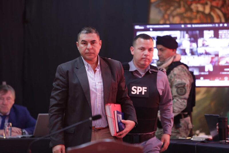 Maciel acusó a la abogada de Laudelina con un mensaje de un preso y pidió su absolución