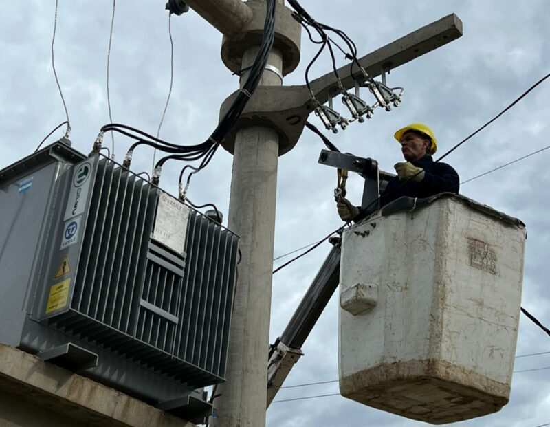 La Dpec continúa con los trabajos en el Interior
