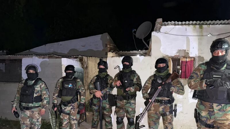 Goya: tres detenidos y secuestro de drogas tras allanamientos simultáneos