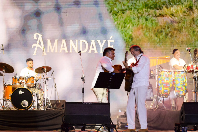 Amandayé celebra 28 años de música con un espectáculo en el Teatro Vera