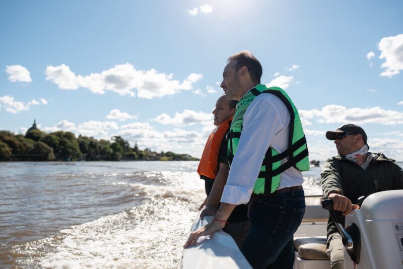 Juan Pablo continúa recorriendo las zonas afectadas por El Ñino