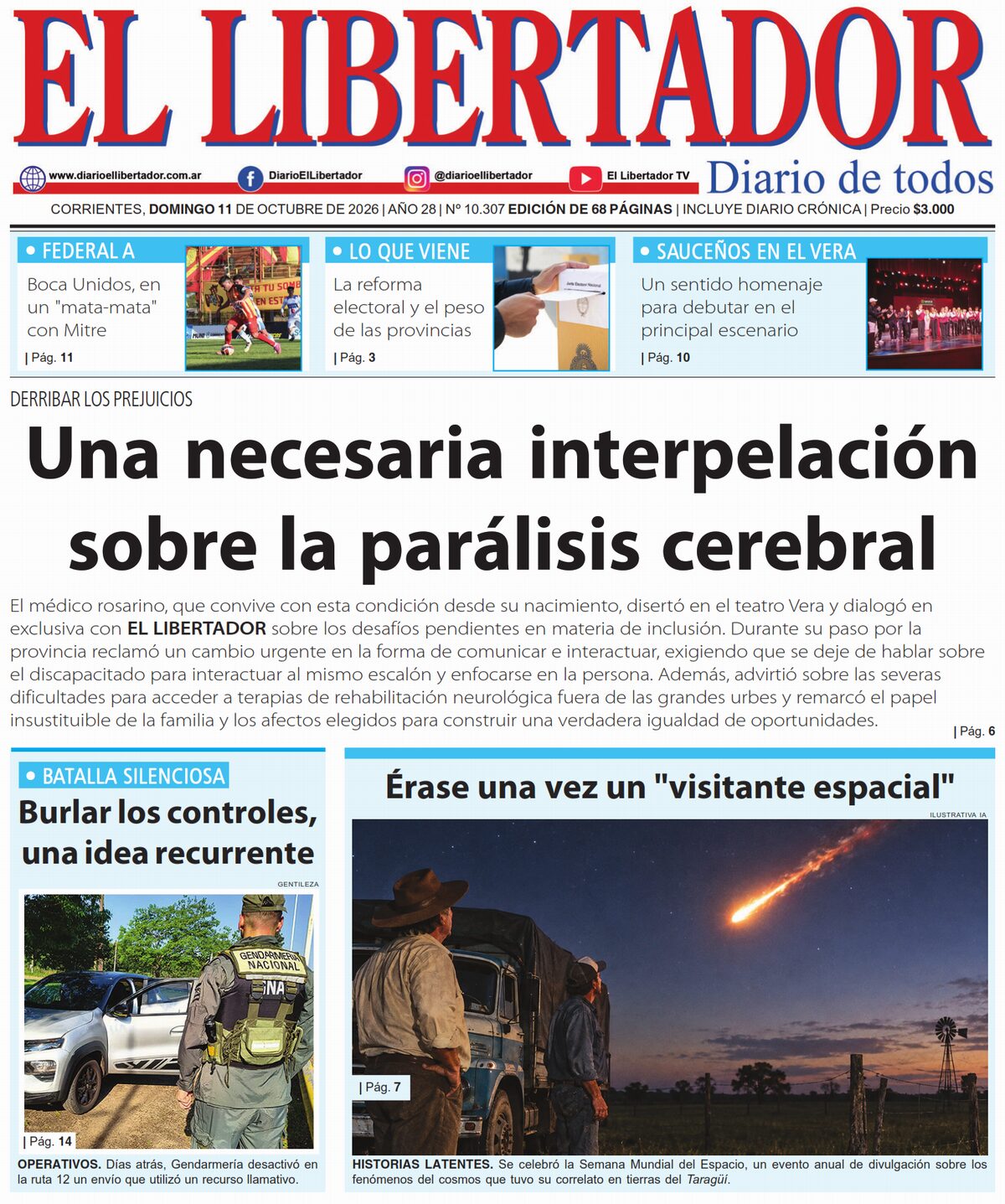 Diario Digital 11 de octubre de 2026