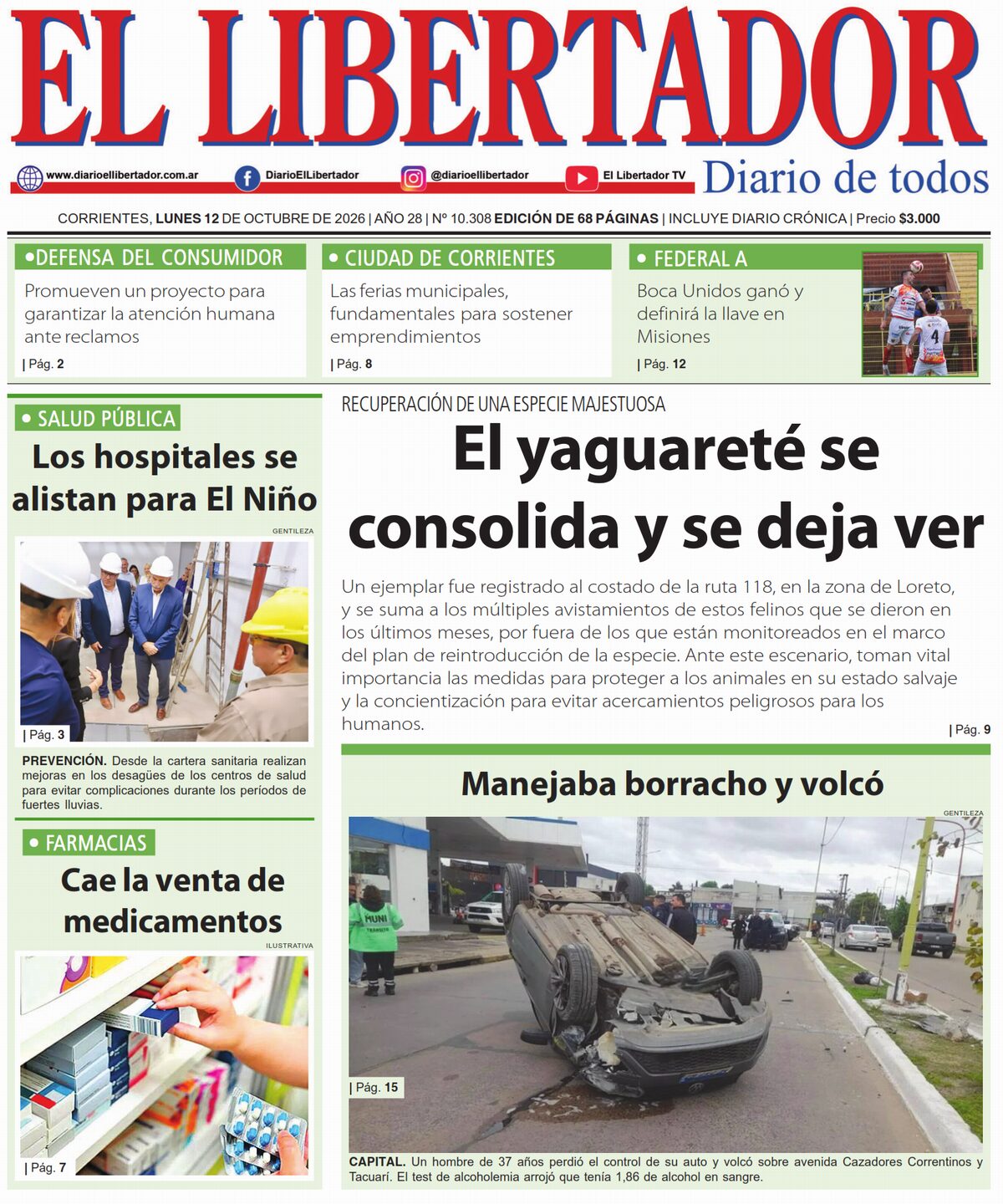 Diario Digital 12 de octubre de 2026