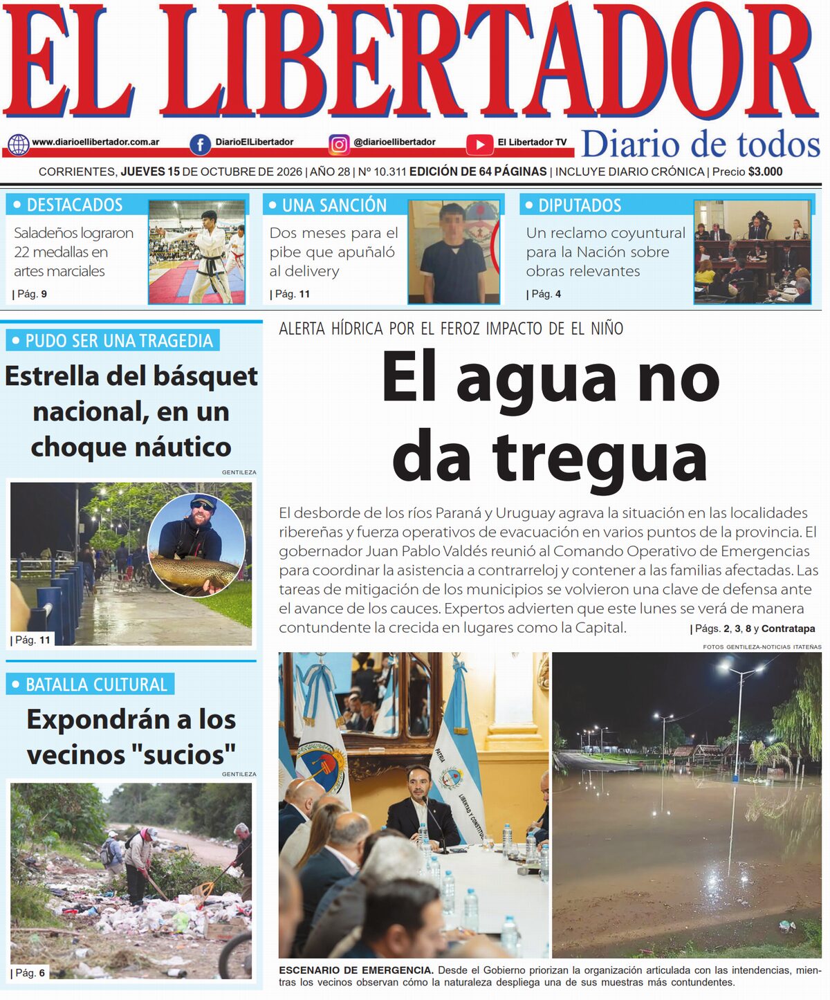 Diario Digital 15 de octubre de 2026
