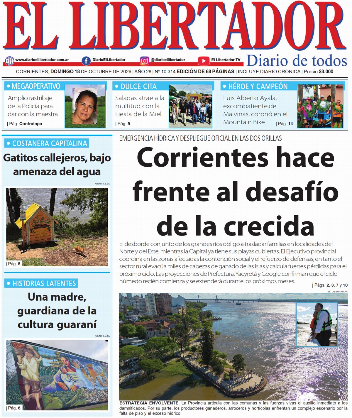 Diario Digital 18 de octubre de 2026